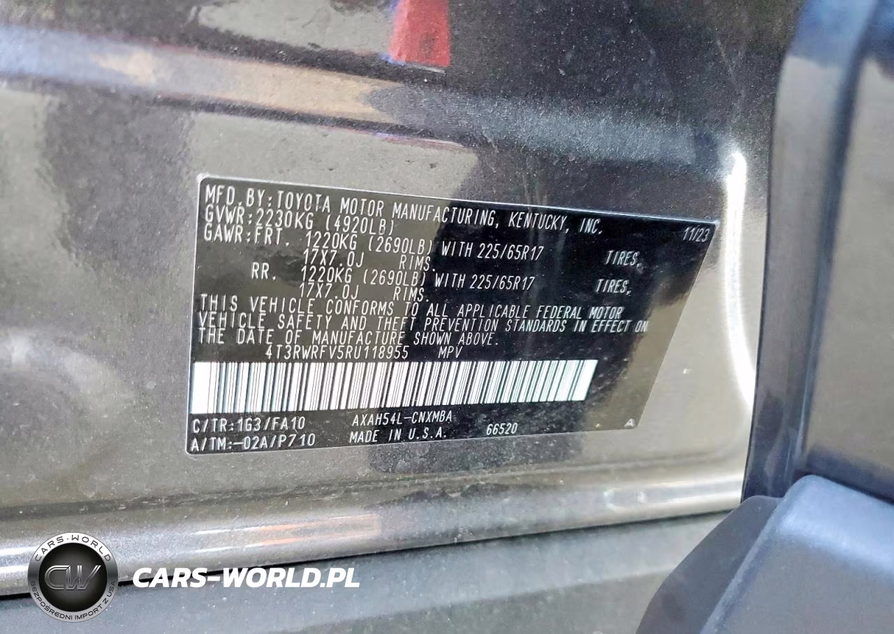 2024 Toyota Rav4 Hybrid Xle VIN:4T3RWRFV5RU118955 - 12