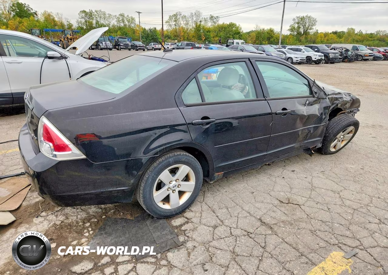 2008 Ford Fusion Se VIN:3FAHP071X8R113713 - 3