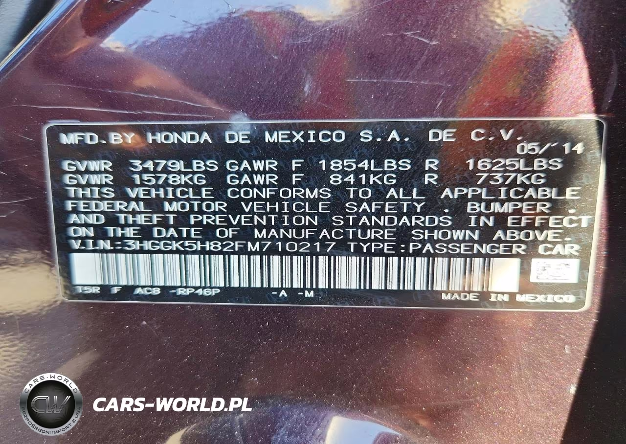 2015 Honda Fit Ex VIN:3HGGK5H82FM710217 - 12
