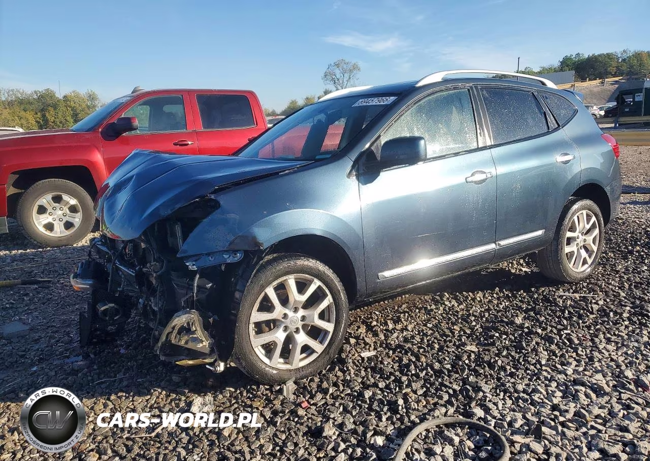 2013 Nissan Rogue S VIN:JN8AS5MT2DW522264 - 1