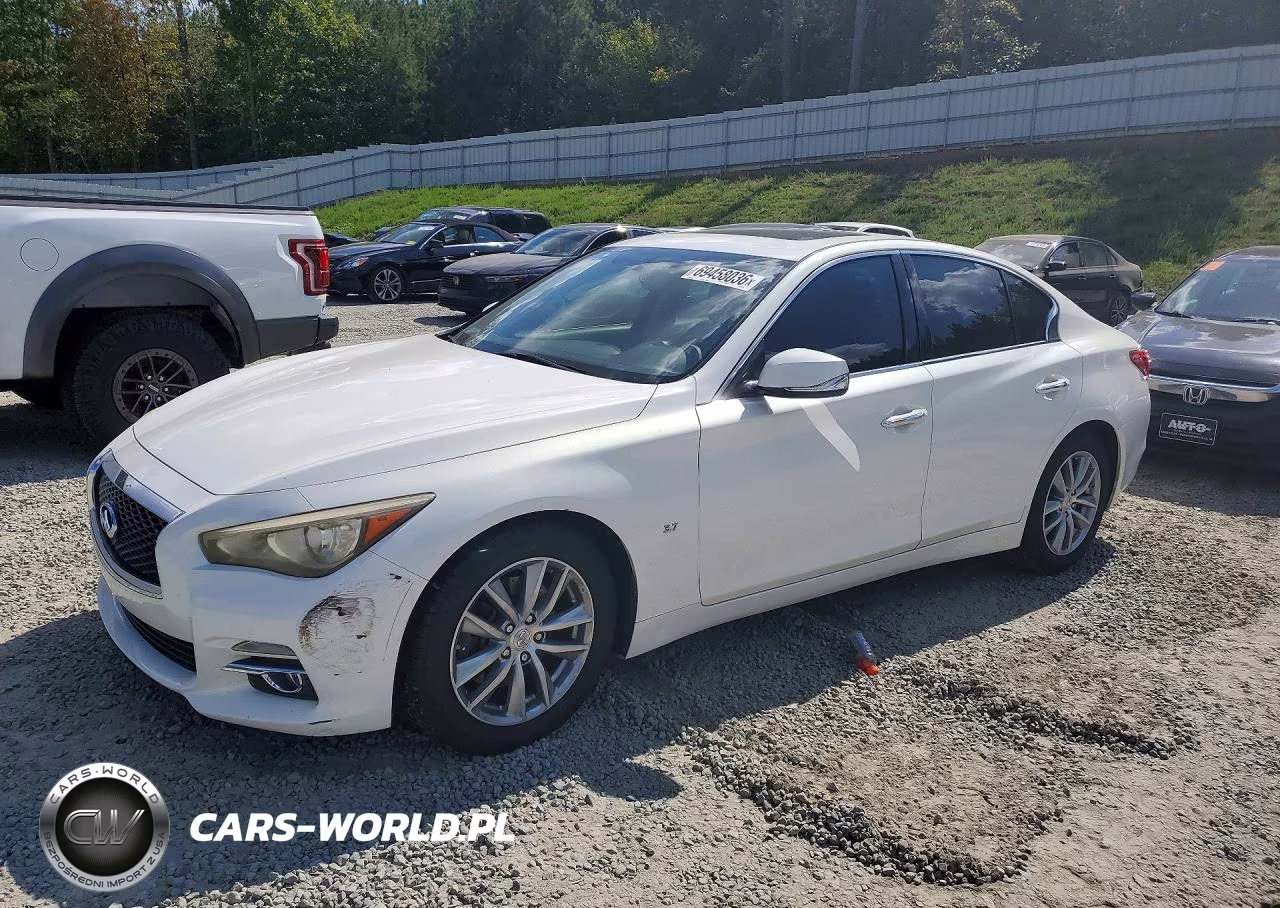 2014 Infiniti Q50 Base VIN:JN1BV7APXEM686436 - 1