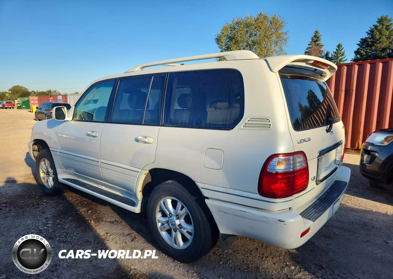 2005 Lexus Lx 470 VIN:JTJHT00W753550197 - 2