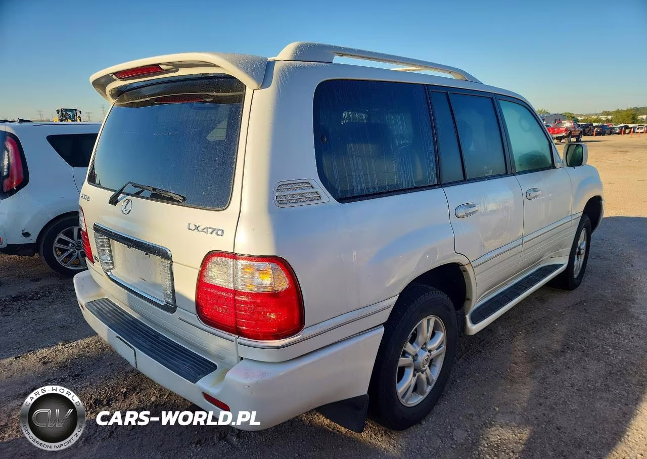 2005 Lexus Lx 470 VIN:JTJHT00W753550197 - 3