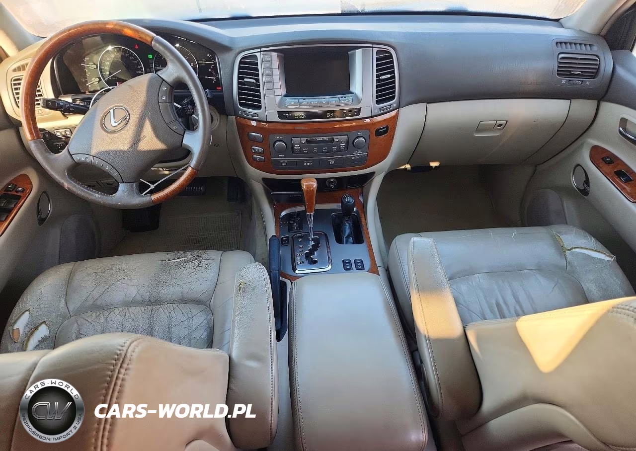 2005 Lexus Lx 470 VIN:JTJHT00W753550197 - 8