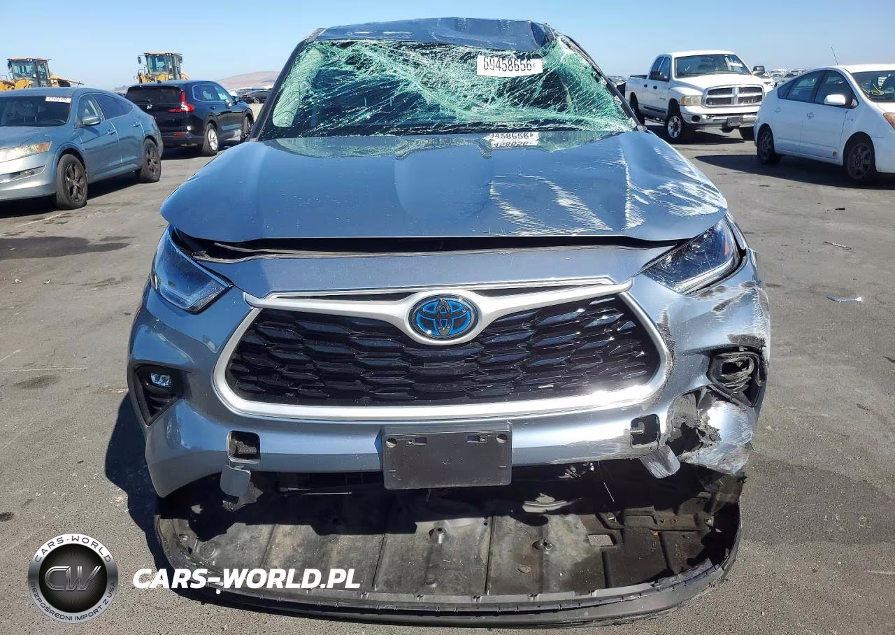 2021 Toyota Highlander Hybrid Le VIN:5TDZARAH2MS009959 - 5