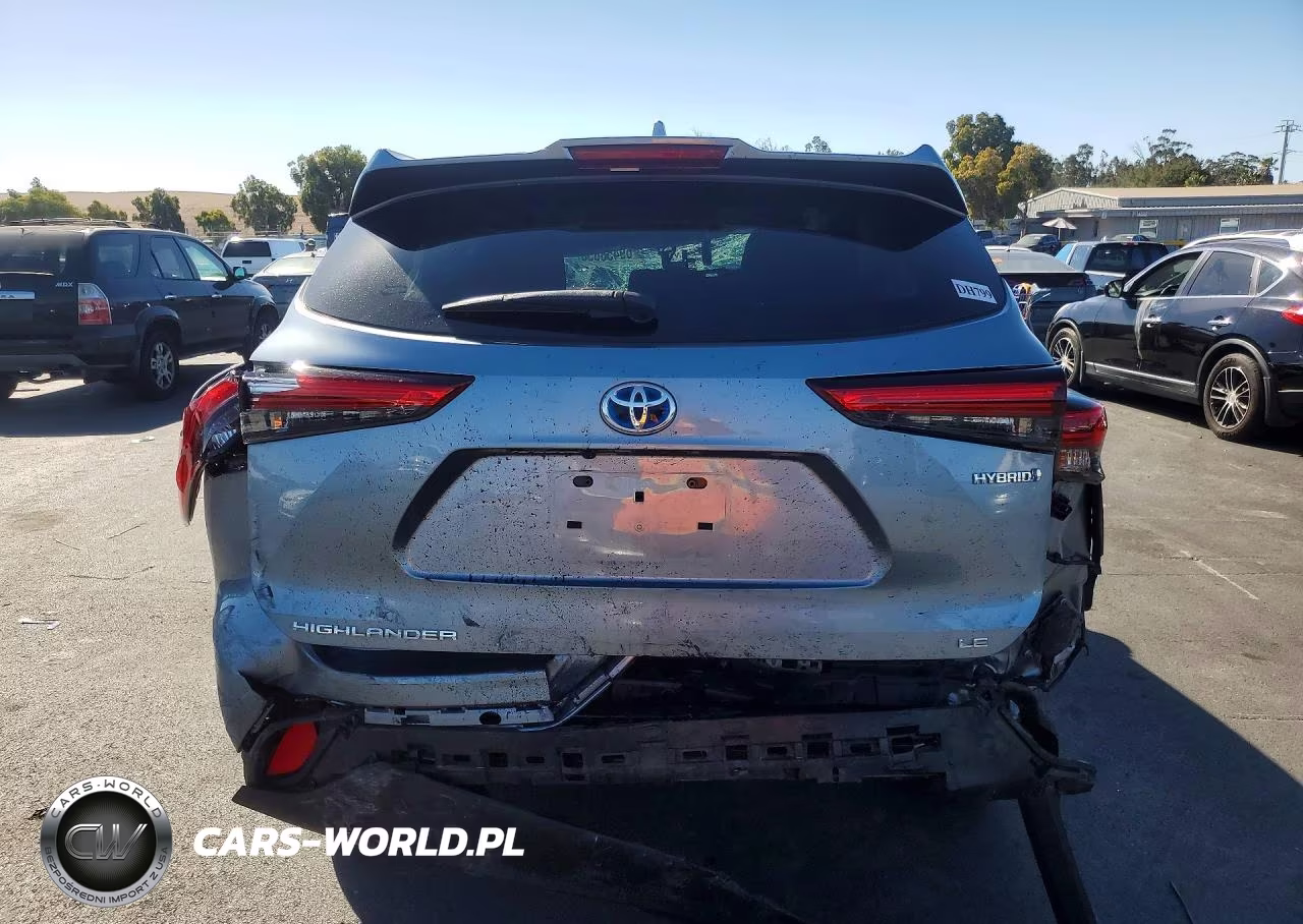 2021 Toyota Highlander Hybrid Le VIN:5TDZARAH2MS009959 - 6