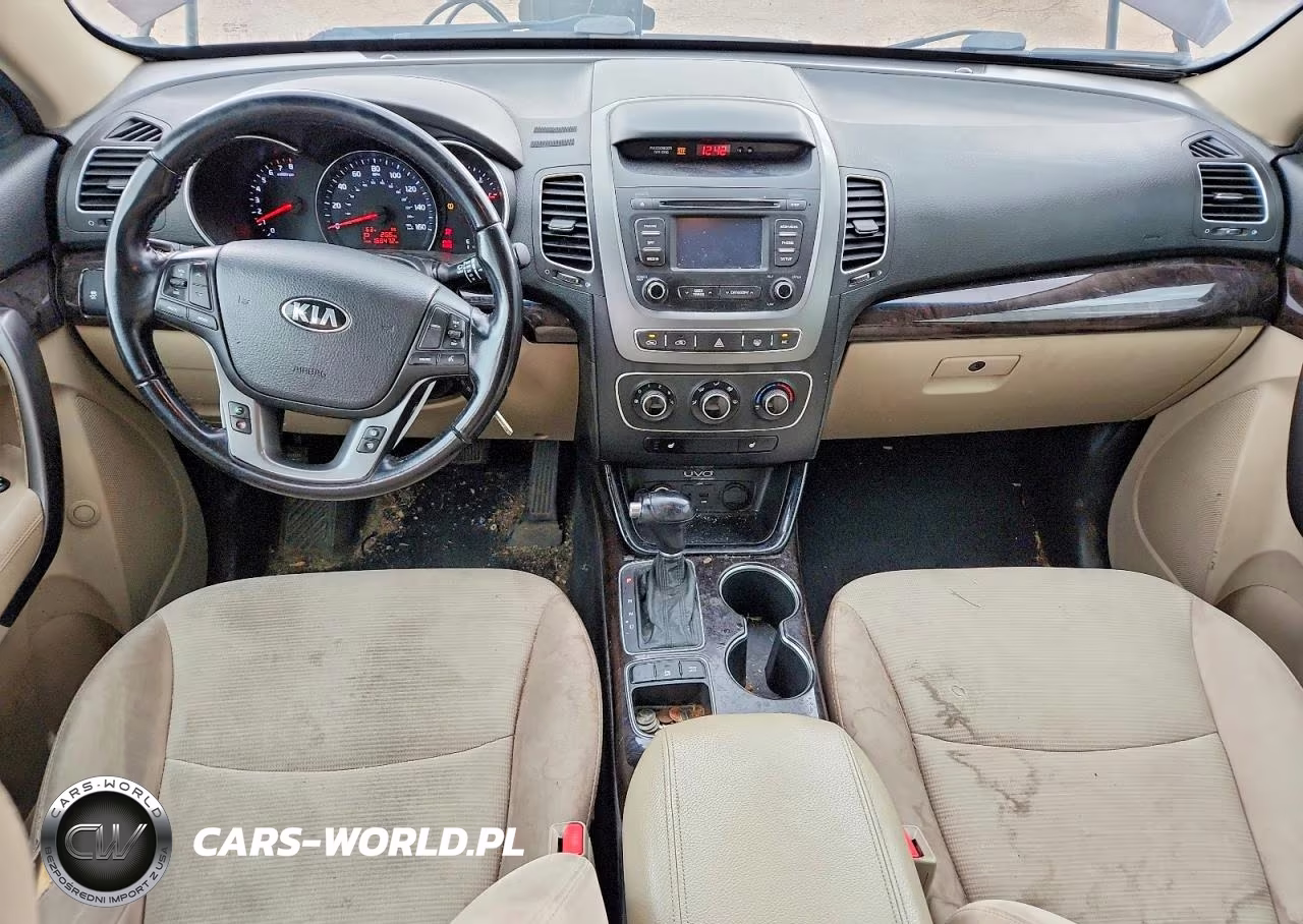 2014 Kia Sorento Lx VIN:5XYKTCA6XEG465200 - 8