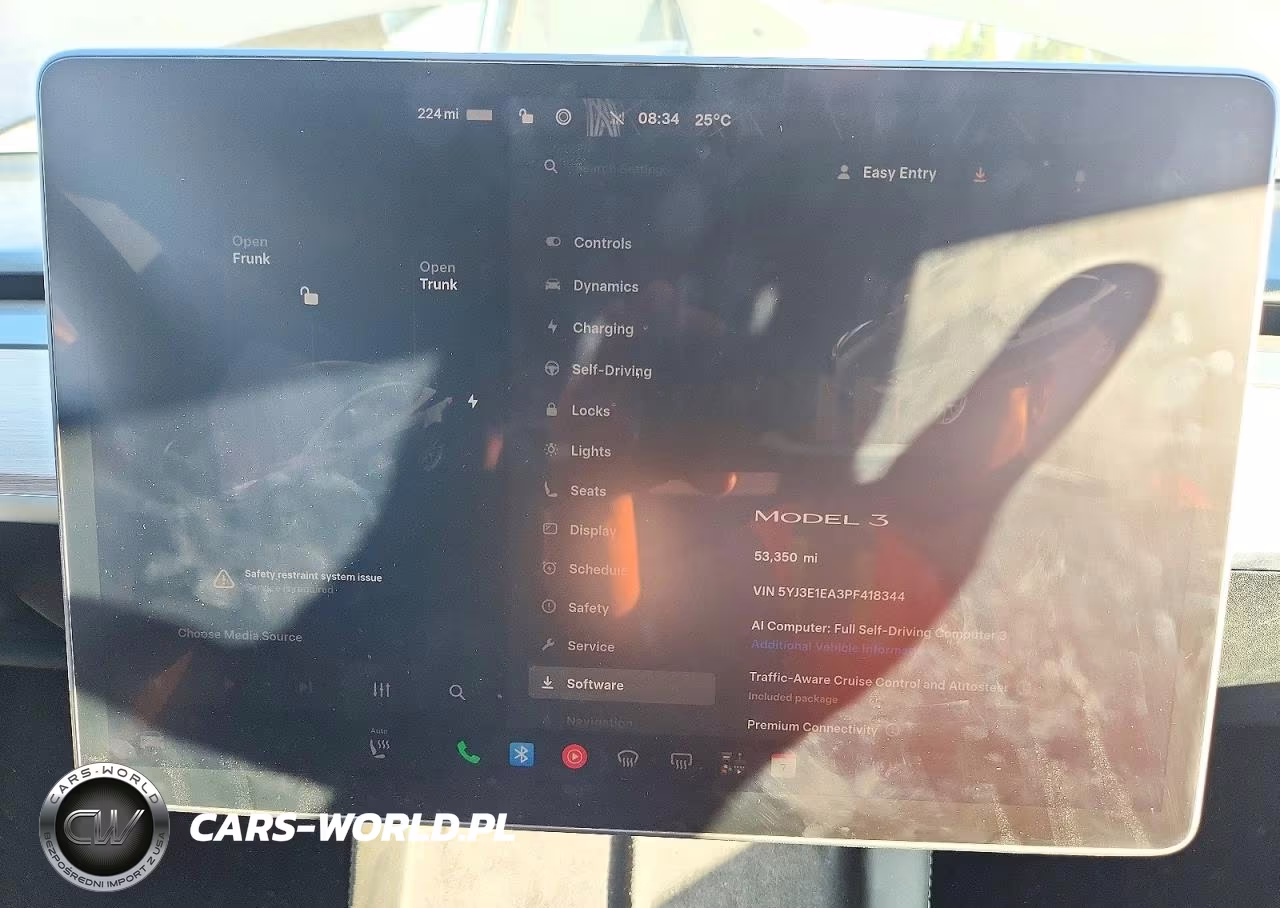 2023 Tesla Model 3 VIN:5YJ3E1EA3PF418344 - 9