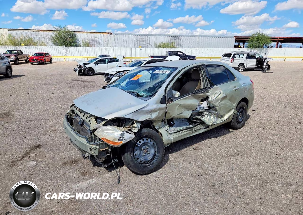 2007 Toyota Yaris Base VIN:JTDBT923171037798 - 1