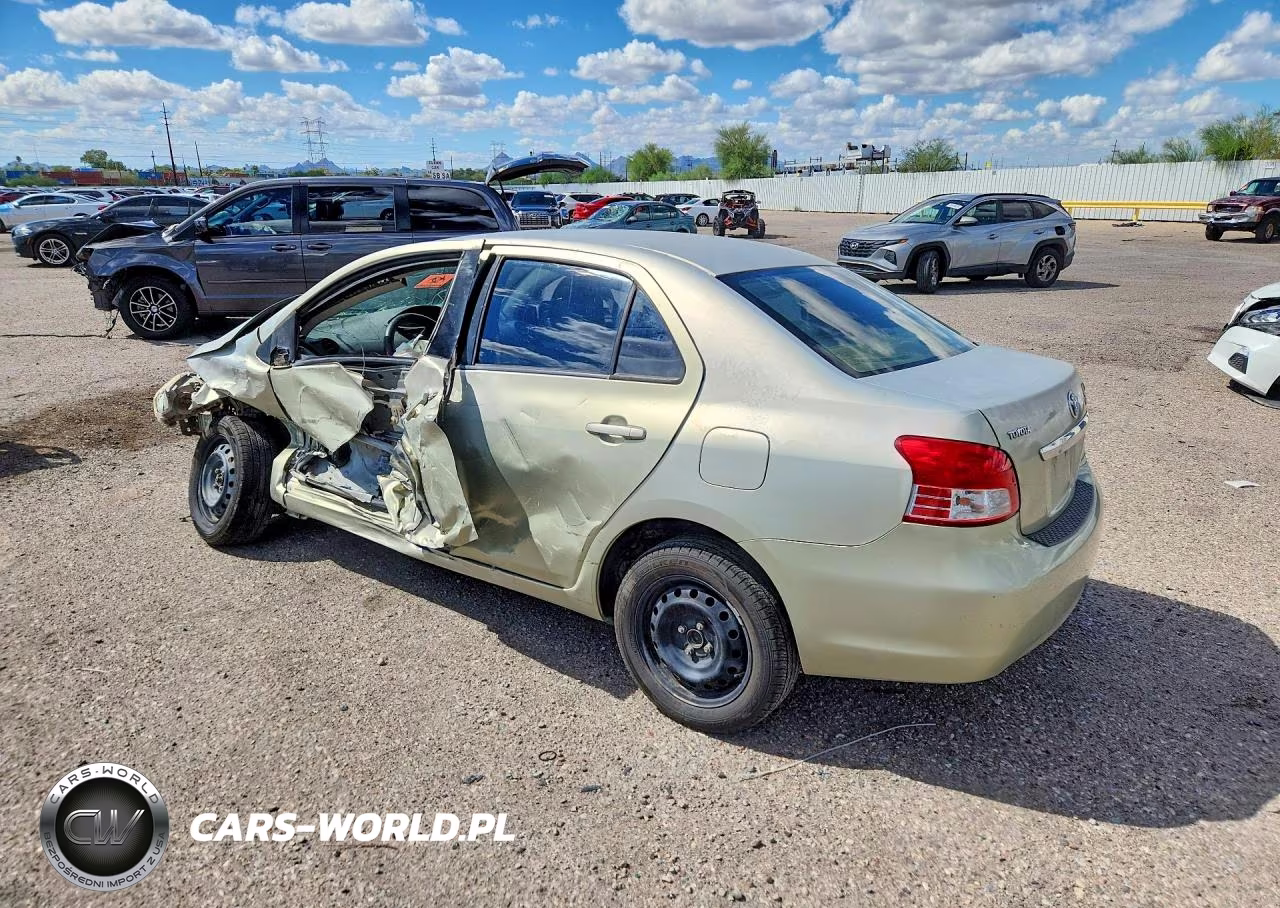 2007 Toyota Yaris Base VIN:JTDBT923171037798 - 2