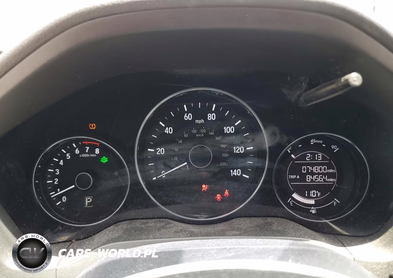 2017 Honda Hr-V Lx VIN:3CZRU5H34HG701021 - 9