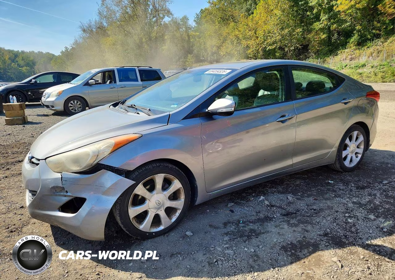 2012 Hyundai Elantra Limited VIN:KMHDH4AE1CU207209 - 1