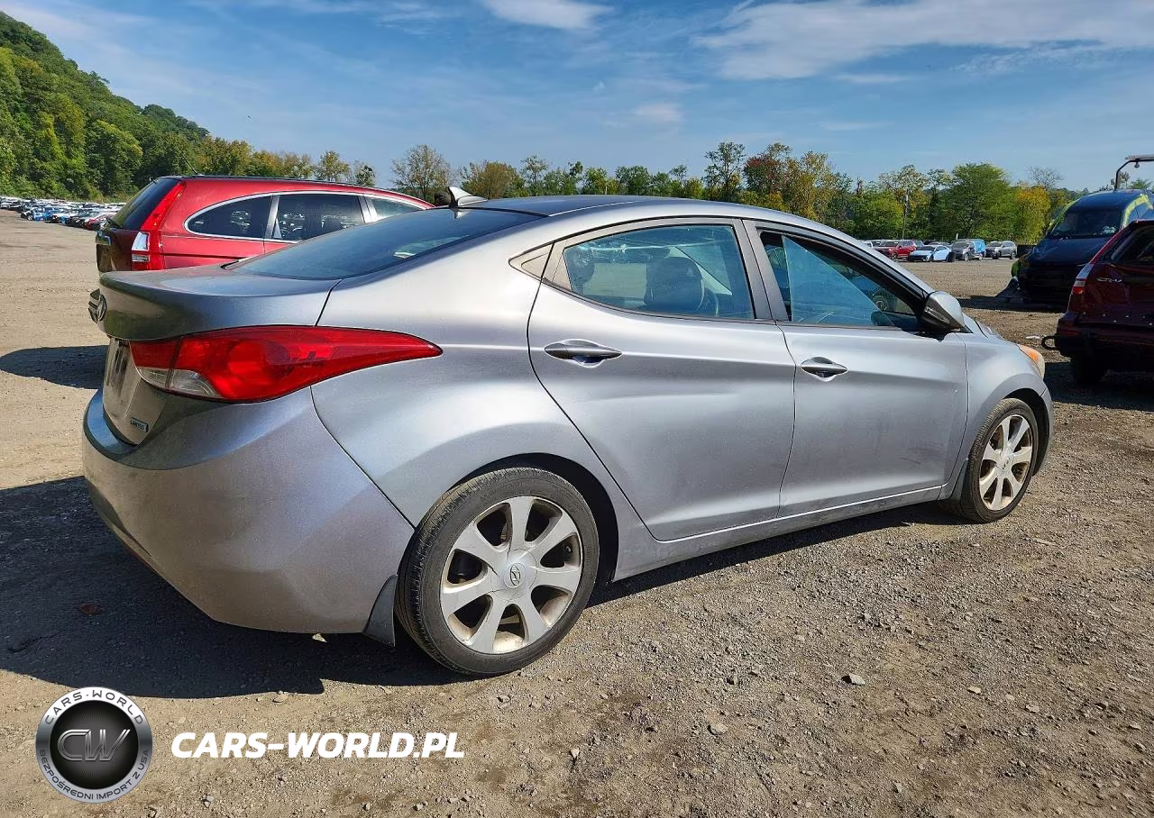 2012 Hyundai Elantra Limited VIN:KMHDH4AE1CU207209 - 3