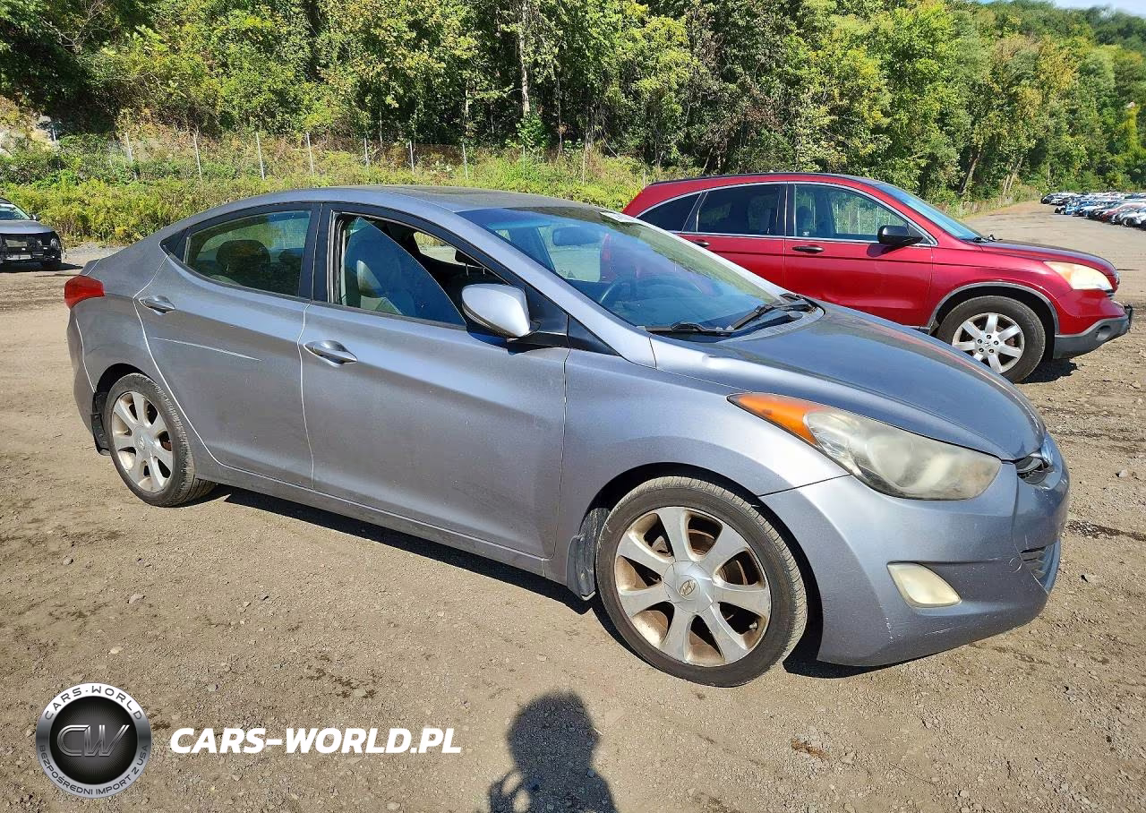 2012 Hyundai Elantra Limited VIN:KMHDH4AE1CU207209 - 4