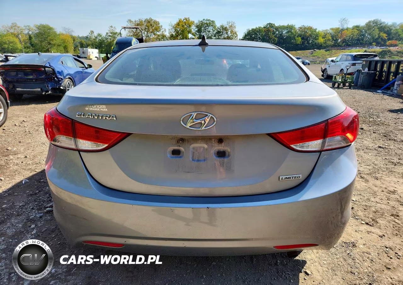 2012 Hyundai Elantra Limited VIN:KMHDH4AE1CU207209 - 6