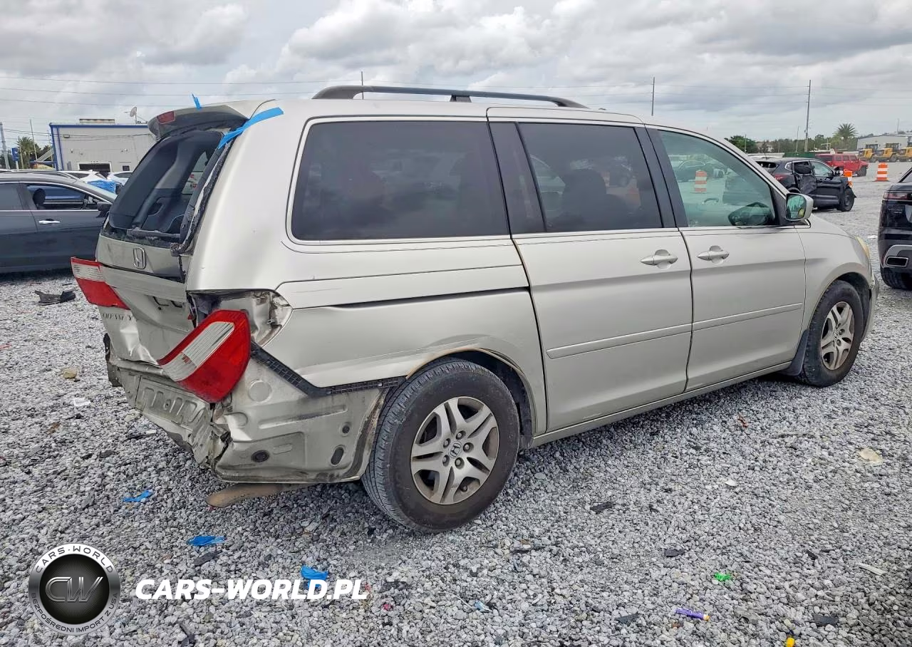 2007 Honda Odyssey Exl VIN:5FNRL38637B415446 - 3
