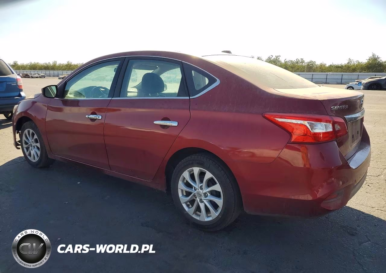 2018 Nissan Sentra Sv VIN:3N1AB7AP7JY295563 - 2