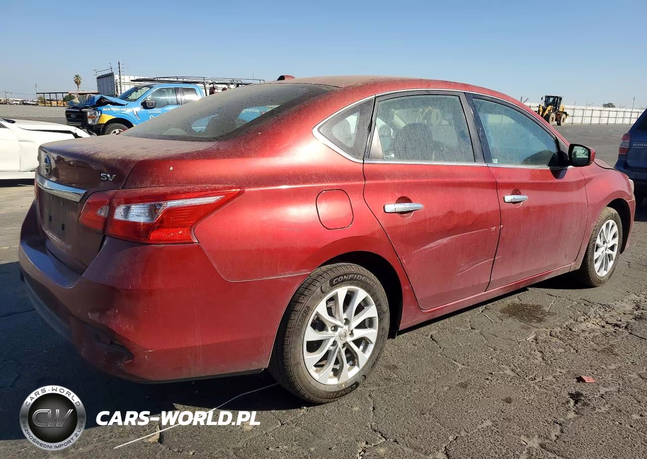 2018 Nissan Sentra Sv VIN:3N1AB7AP7JY295563 - 3