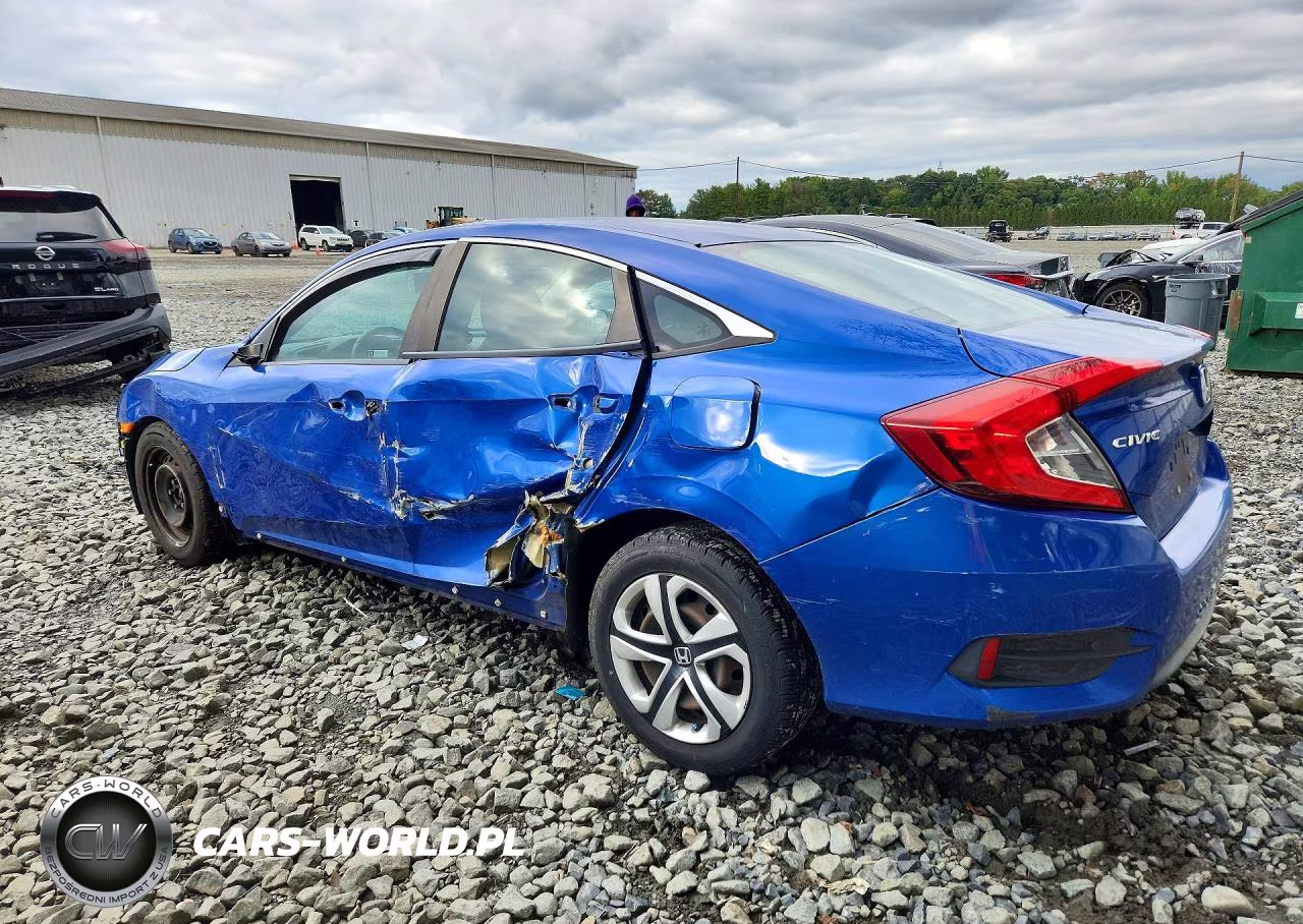 2018 Honda Civic Lx VIN:2HGFC2F5XJH604685 - 2