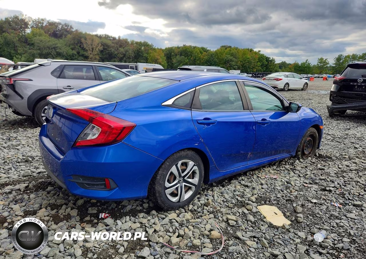 2018 Honda Civic Lx VIN:2HGFC2F5XJH604685 - 3