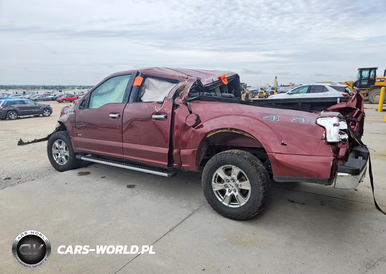 2017 Ford F150 Supercrew VIN:1FTEW1EP0HKC35109 - 2