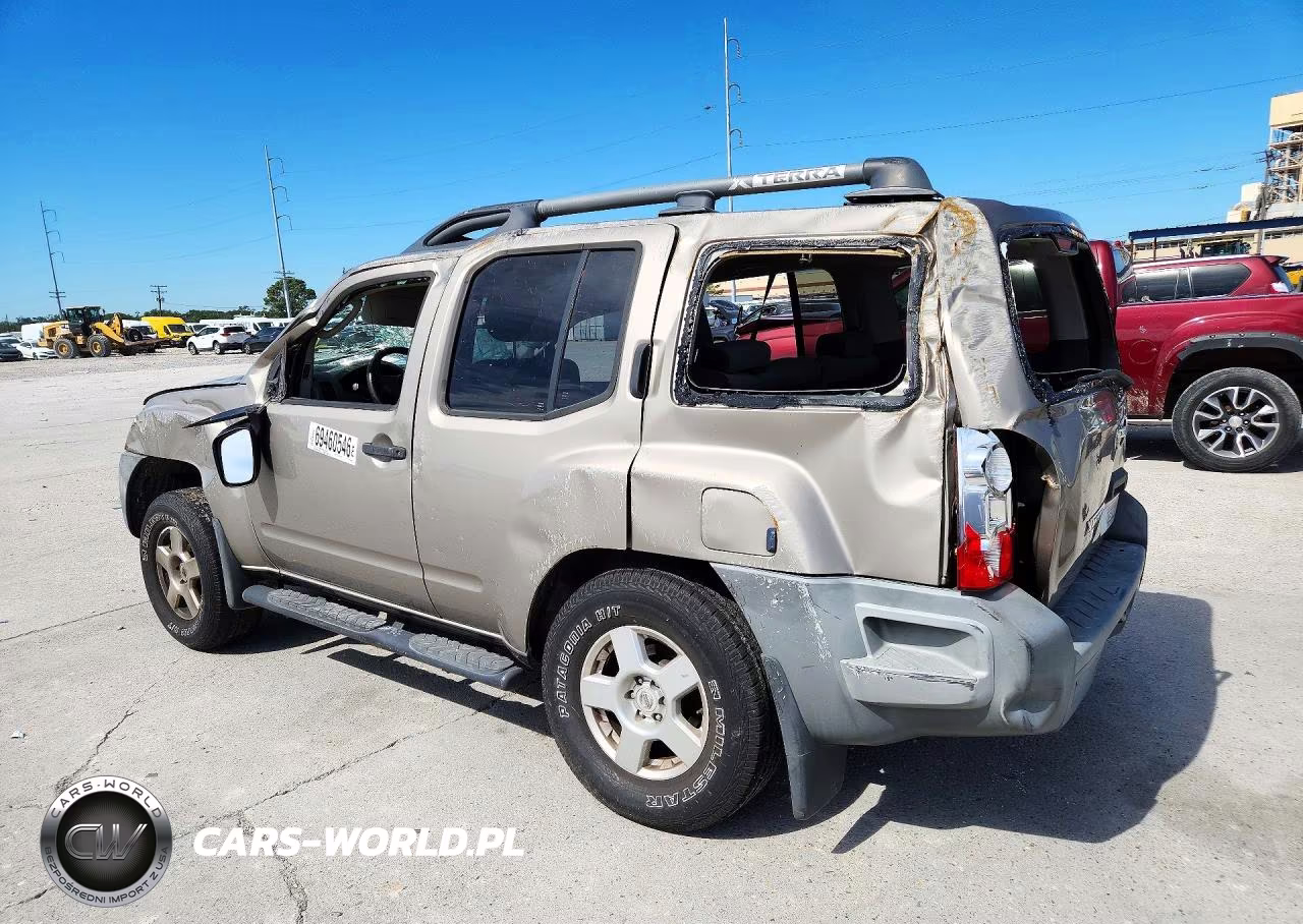 2008 Nissan Xterra X VIN:5N1AN08U38C540736 - 2