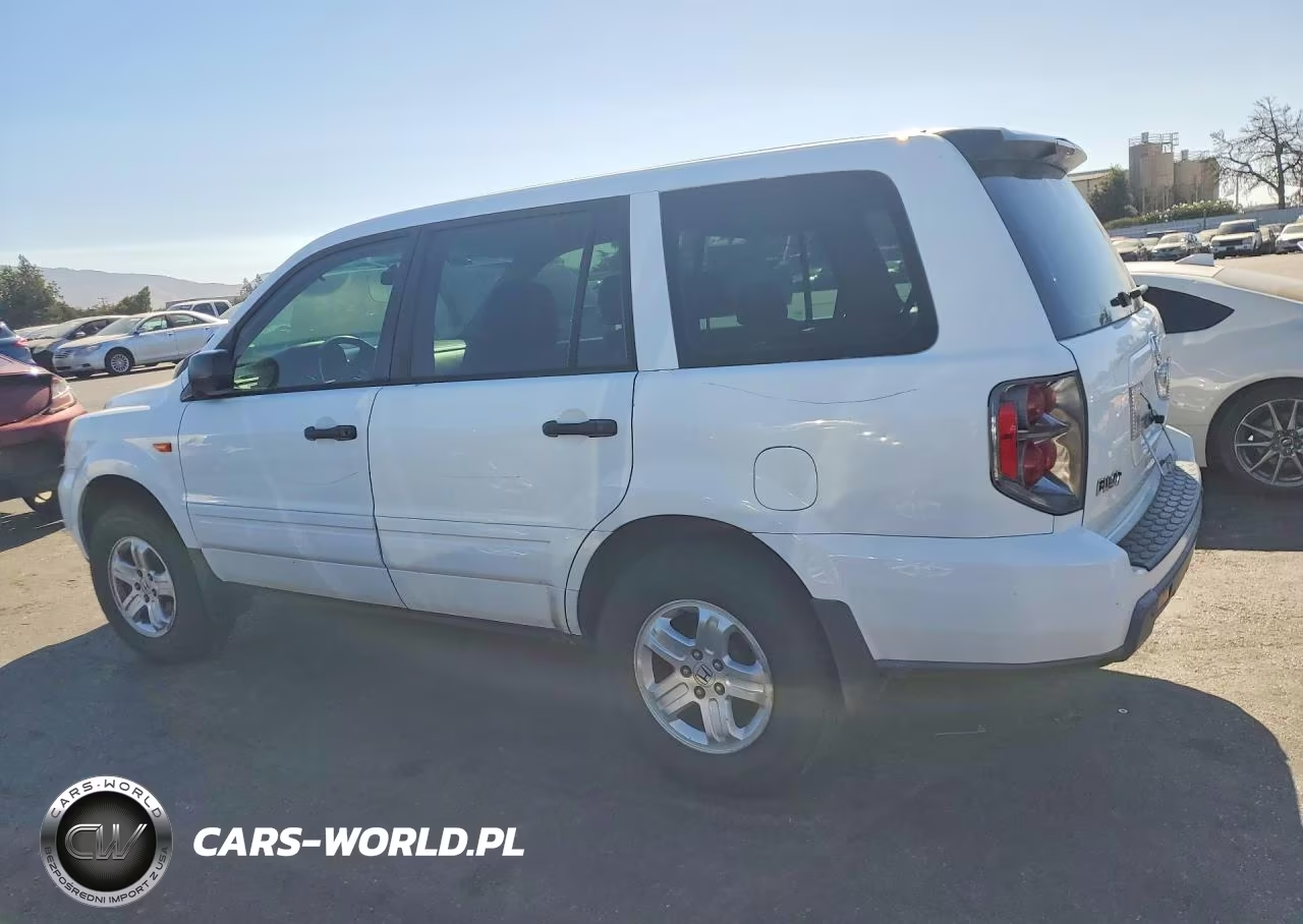 2007 Honda Pilot Lx VIN:5FNYF18147B002009 - 2