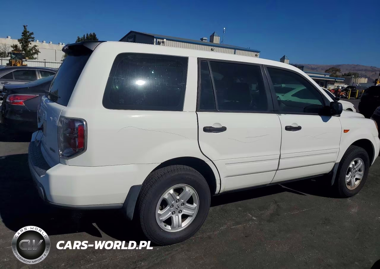 2007 Honda Pilot Lx VIN:5FNYF18147B002009 - 3