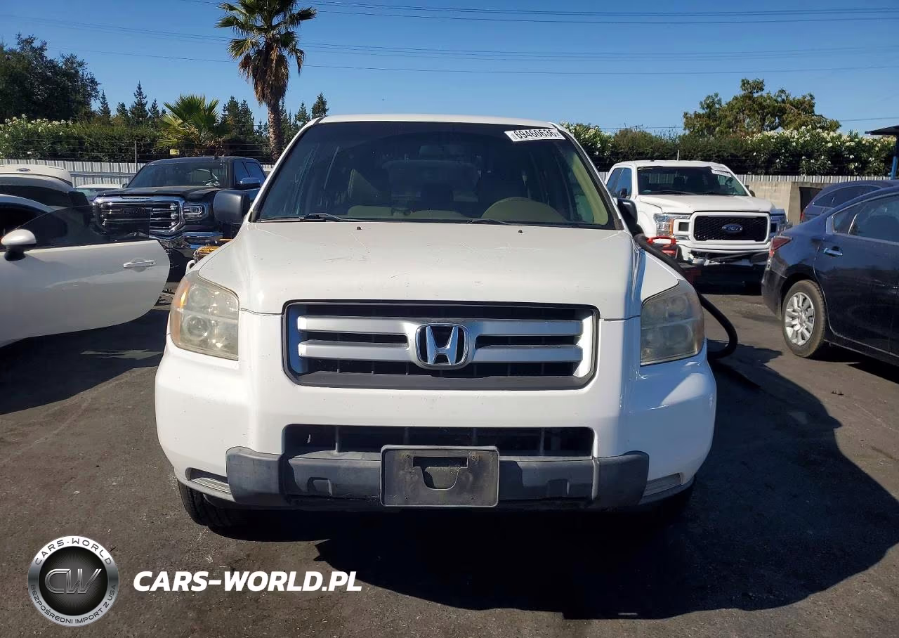2007 Honda Pilot Lx VIN:5FNYF18147B002009 - 5