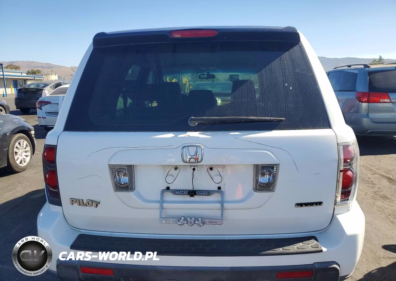 2007 Honda Pilot Lx VIN:5FNYF18147B002009 - 6