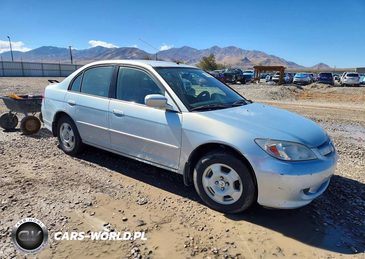 2005 Honda Civic Hybrid VIN:JHMES966X5S006186 - 4