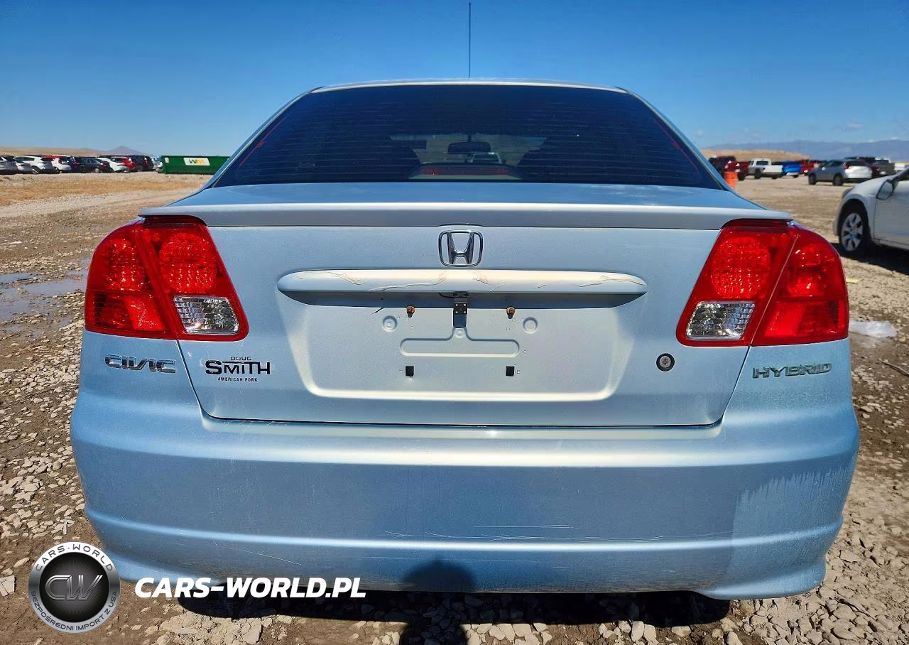 2005 Honda Civic Hybrid VIN:JHMES966X5S006186 - 6