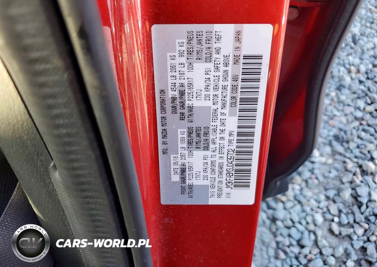 2018 Mazda Cx-5 Sport VIN:JM3KFABM3J0439702 - 13