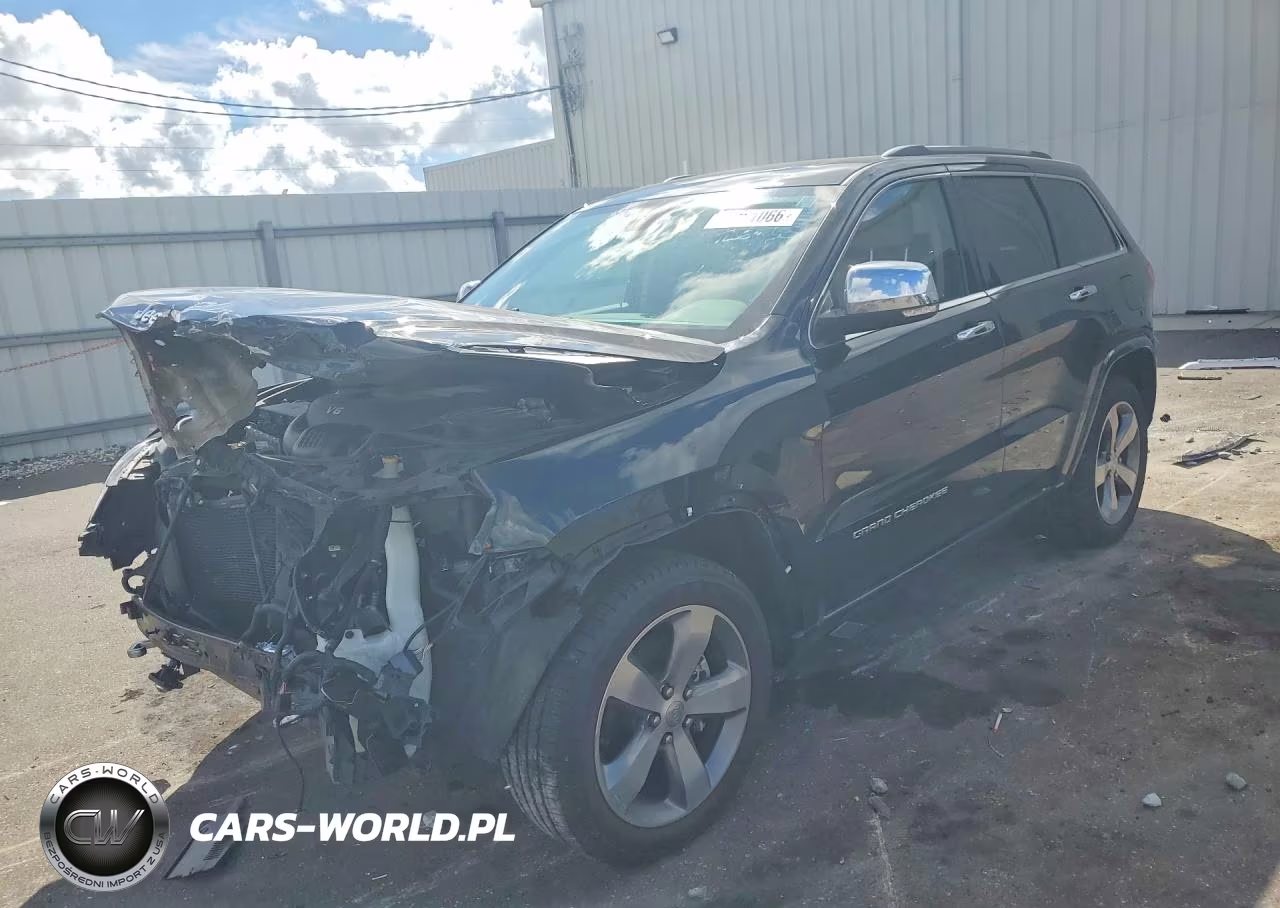 2014 Jeep Grand Cherokee Overland VIN:1C4RJECGXEC424351 - 1