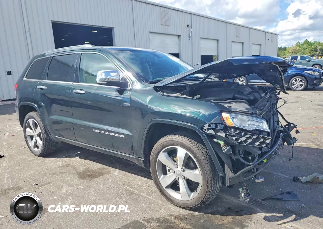 2014 Jeep Grand Cherokee Overland VIN:1C4RJECGXEC424351 - 4