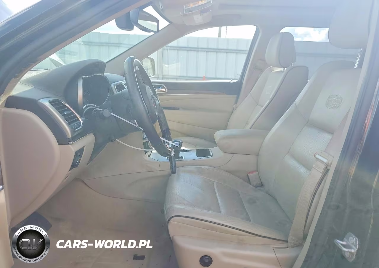 2014 Jeep Grand Cherokee Overland VIN:1C4RJECGXEC424351 - 7