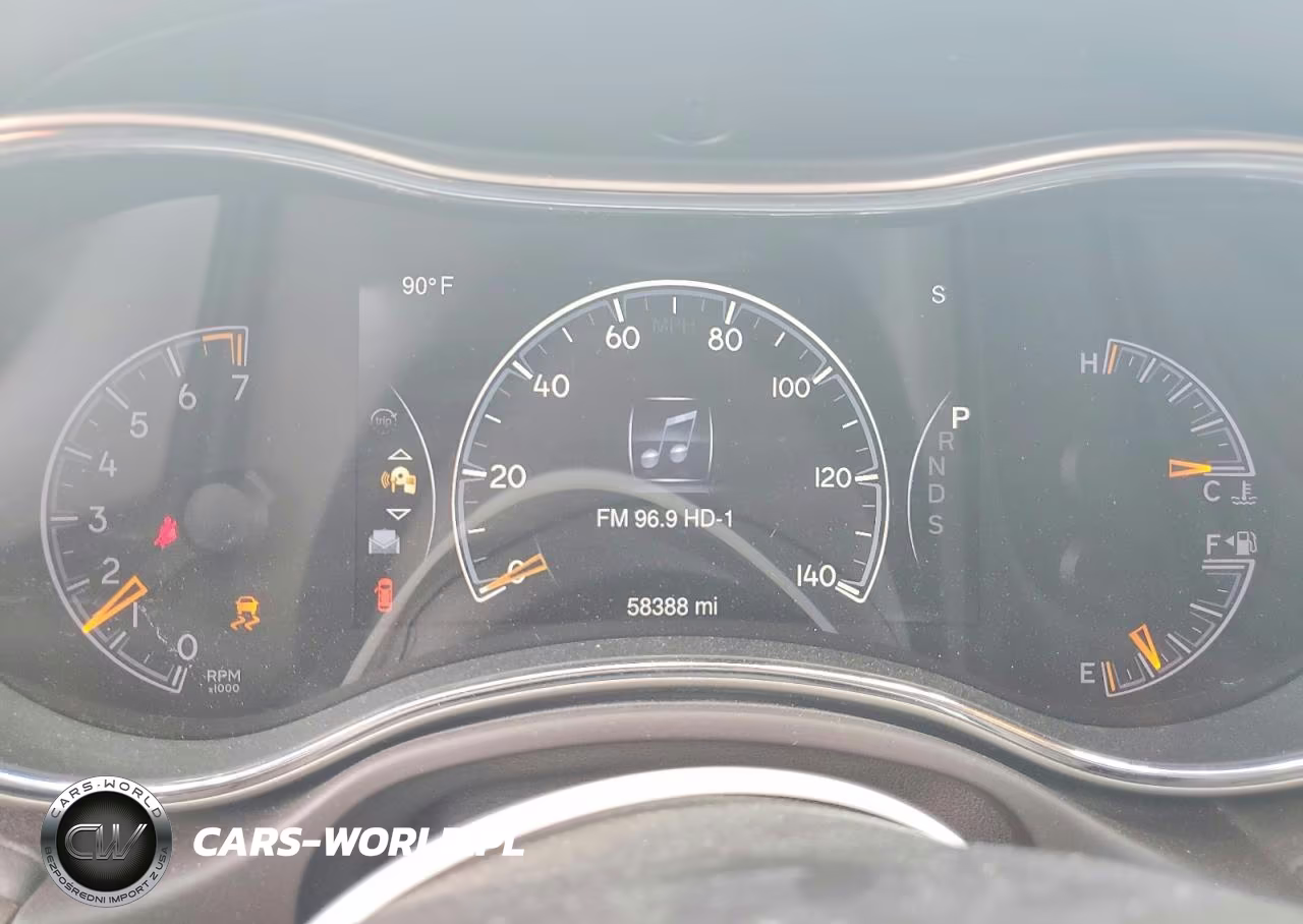 2014 Jeep Grand Cherokee Overland VIN:1C4RJECGXEC424351 - 9
