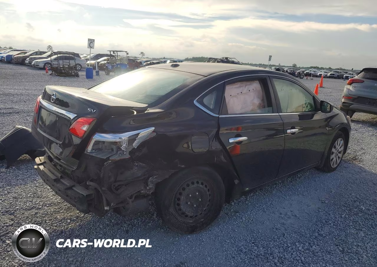 2017 Nissan Sentra Sv VIN:3N1AB7AP6HY234733 - 3