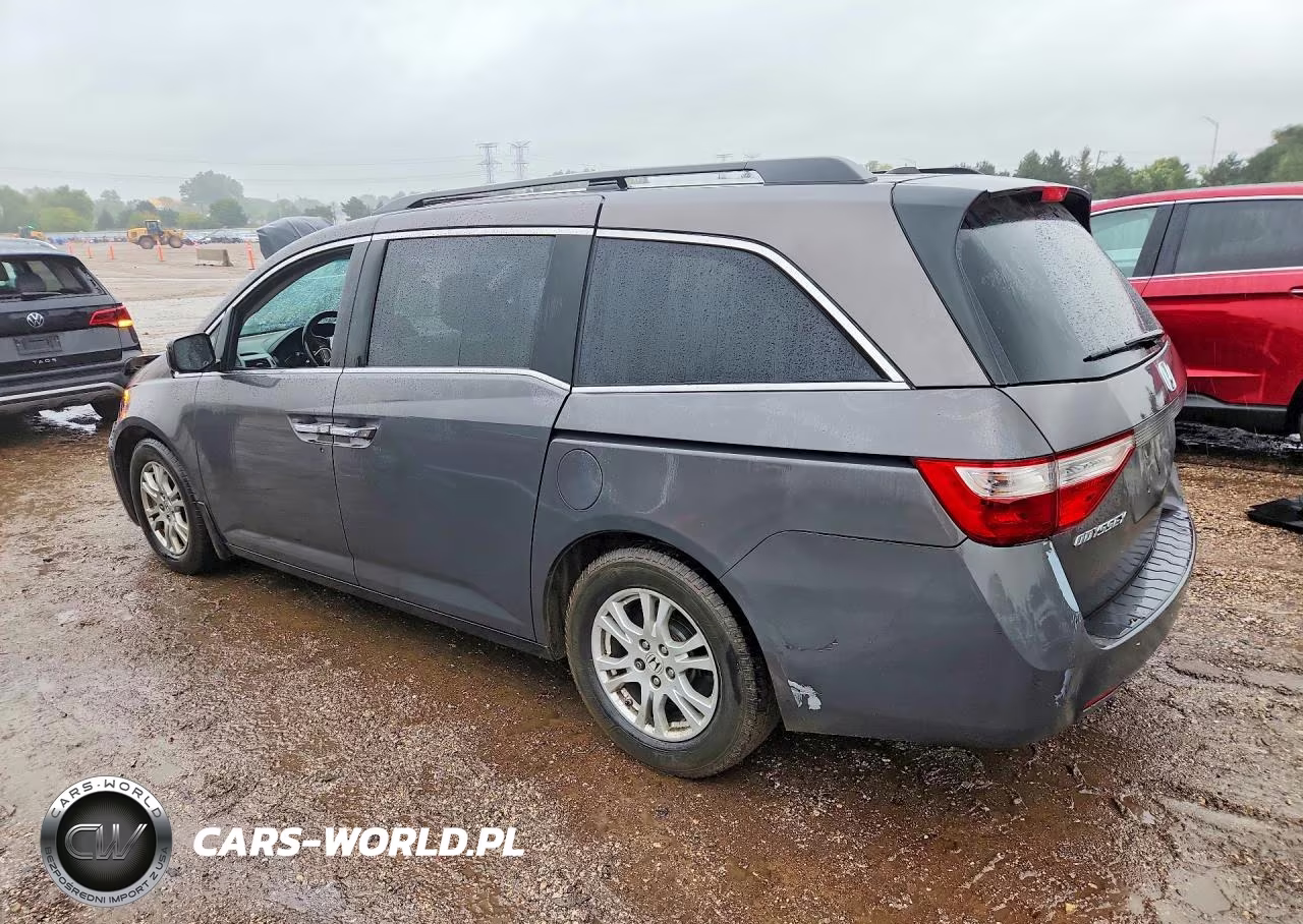 2012 Honda Odyssey Exl VIN:5FNRL5H66CB081385 - 2