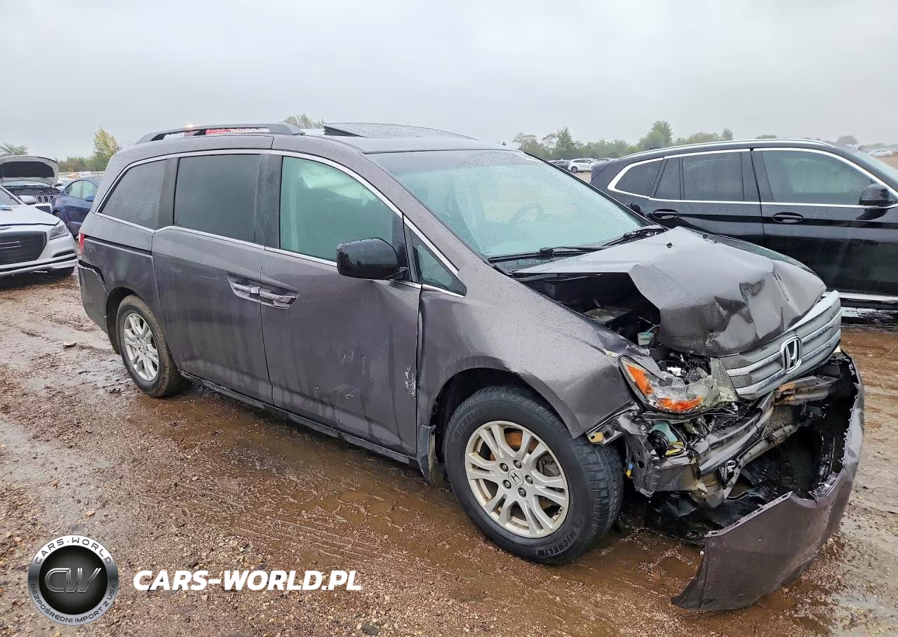 2012 Honda Odyssey Exl VIN:5FNRL5H66CB081385 - 4