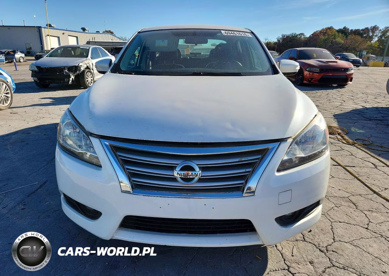 2013 Nissan Sentra S VIN:3N1AB7AP5DL768426 - 5