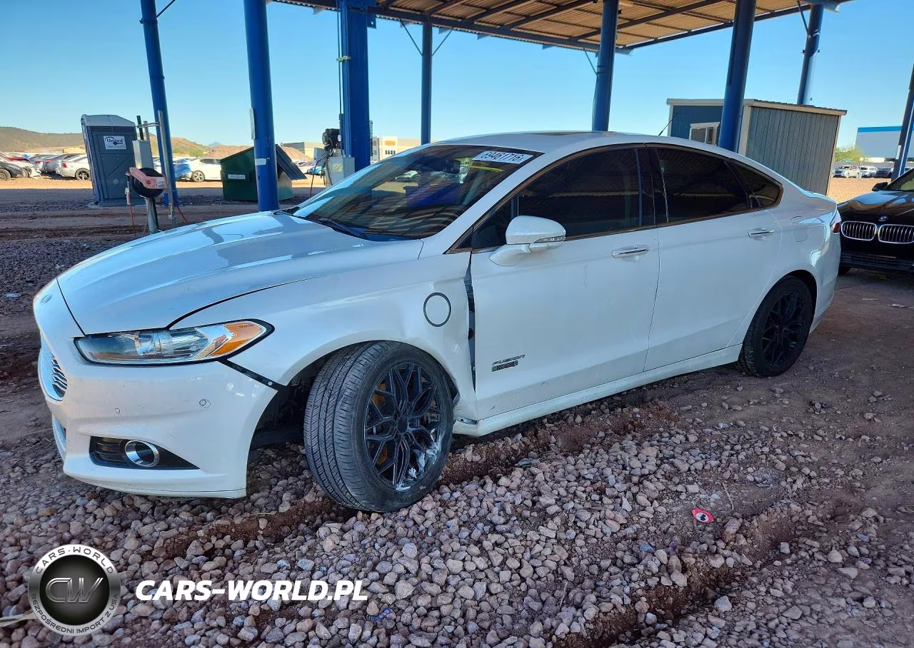 2016 Ford Fusion Titanium Phev VIN:3FA6P0SU6GR291612 - 1
