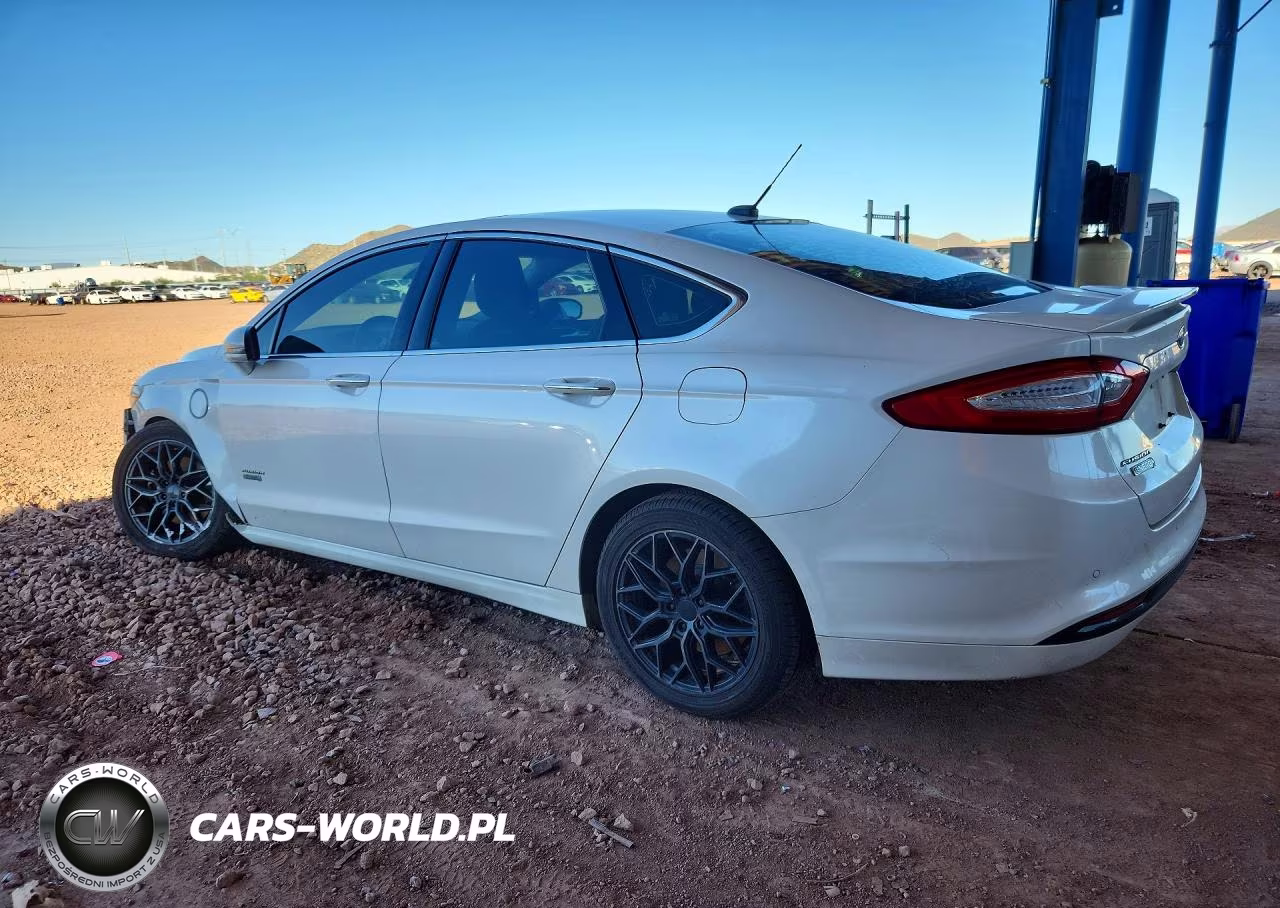 2016 Ford Fusion Titanium Phev VIN:3FA6P0SU6GR291612 - 2