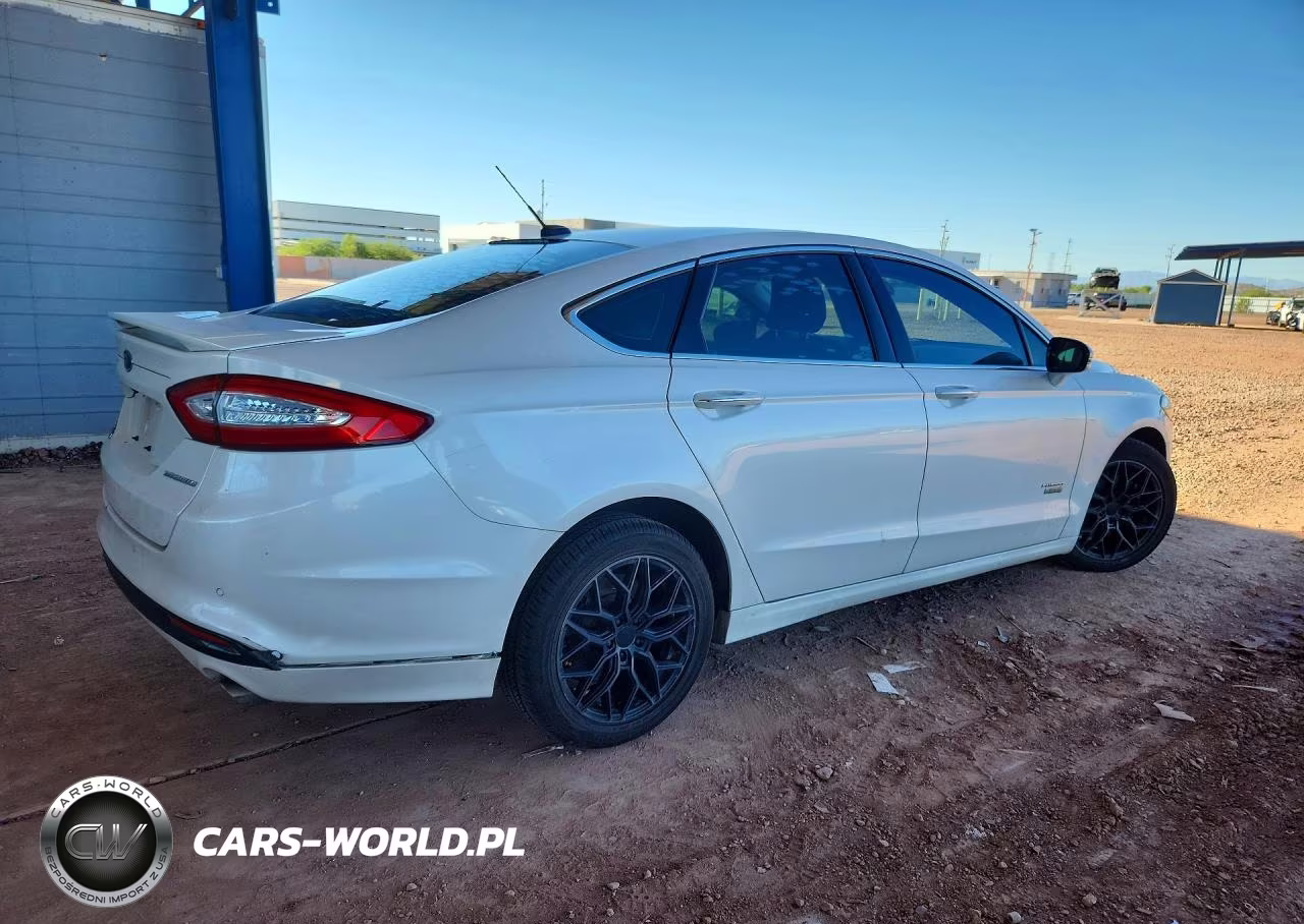 2016 Ford Fusion Titanium Phev VIN:3FA6P0SU6GR291612 - 3