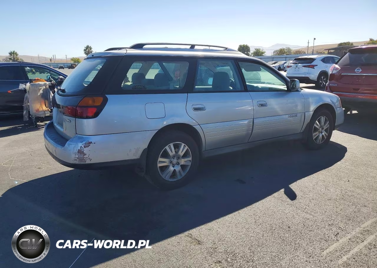 2004 Subaru Legacy Outback H6 3.0 Special VIN:4S3BH815147617074 - 3