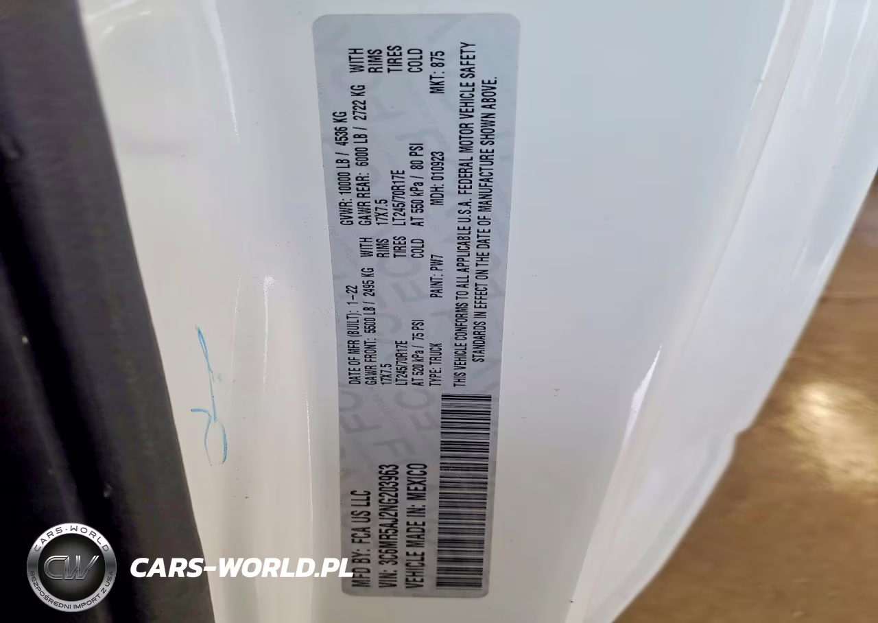 2022 Ram 2500 Tradesman VIN:3C6MR5AJ2NG203963 - 13