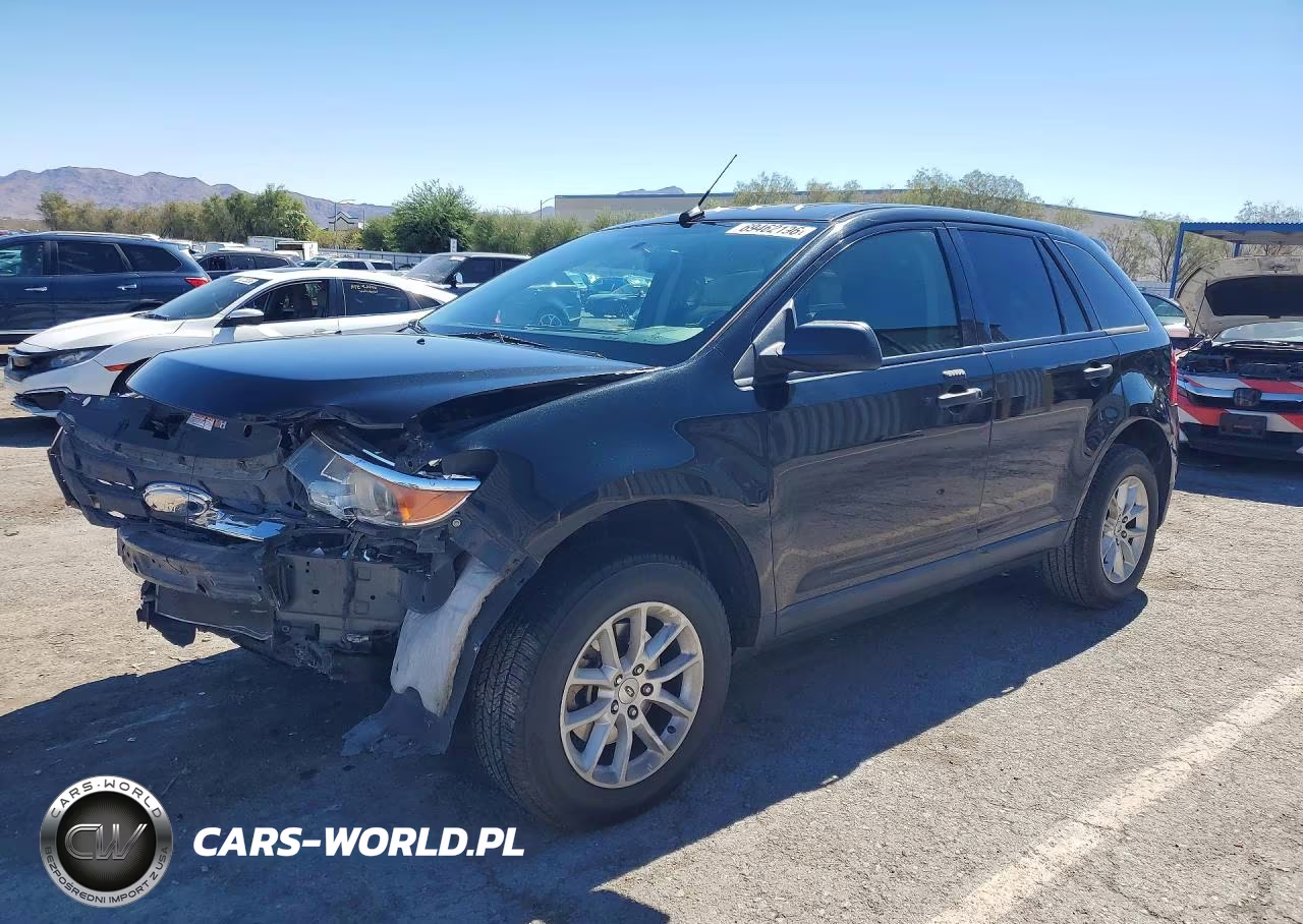 2013 Ford Edge Se VIN:2FMDK3GC2DBC81943 - 1