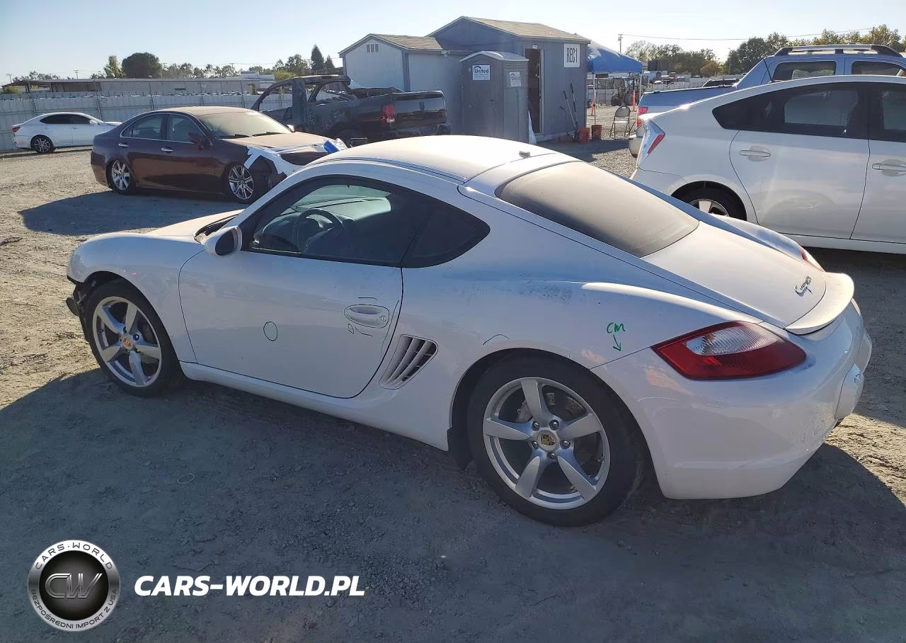 2008 Porsche Cayman VIN:WP0AA298X8U760642 - 2