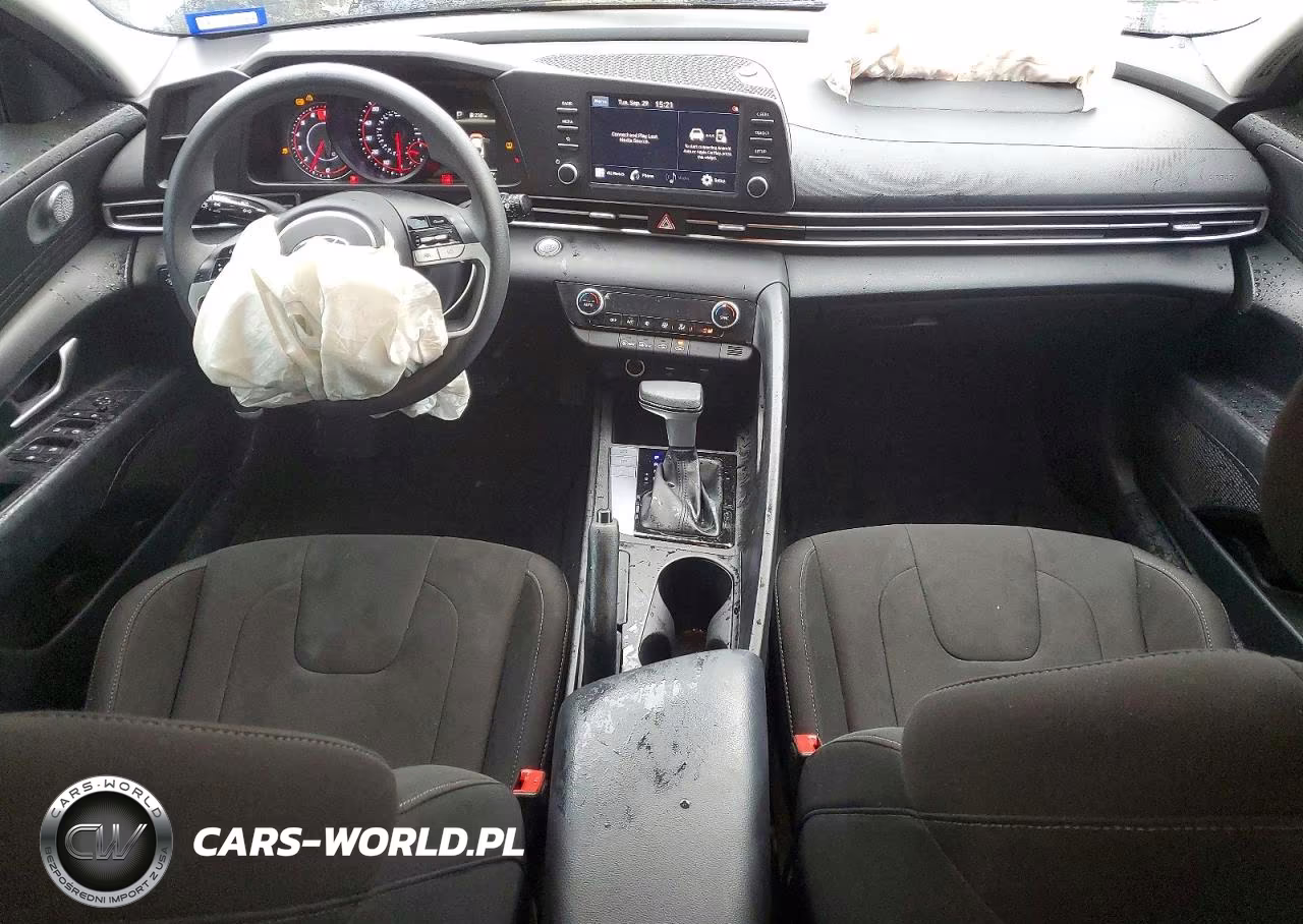 2022 Hyundai Elantra Sel VIN:KMHLM4AG7NU317161 - 8
