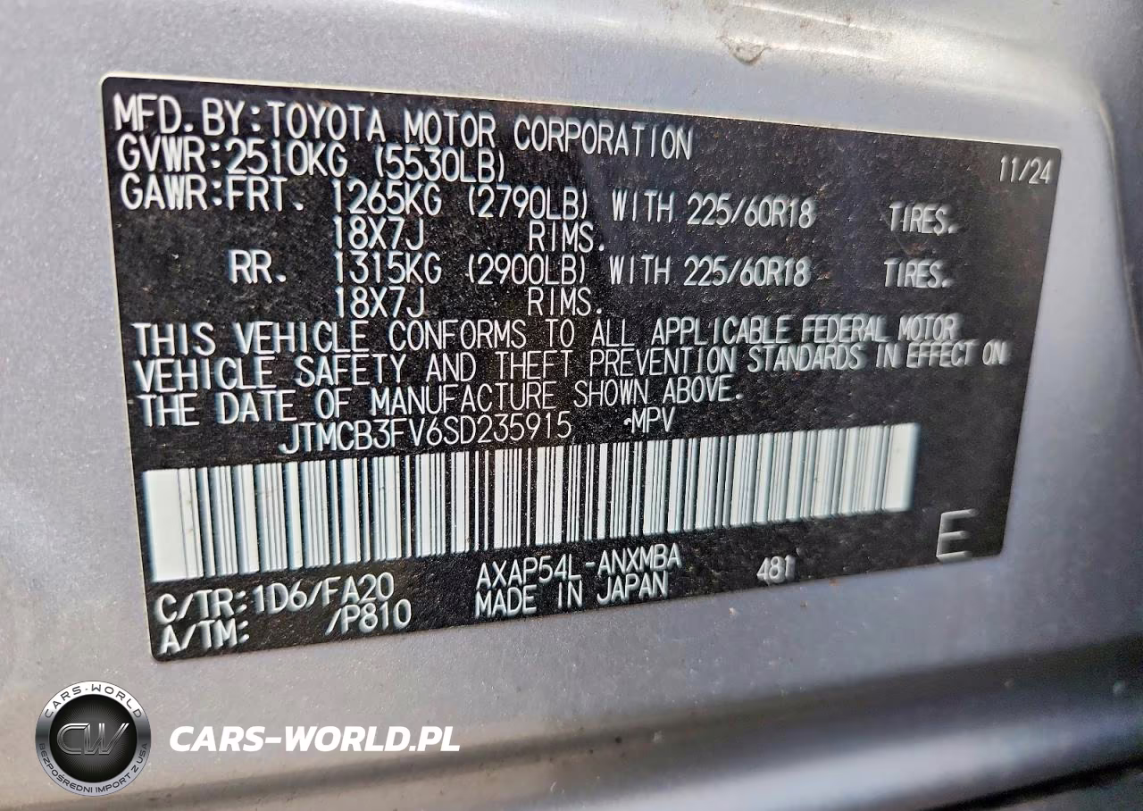 2025 Toyota Rav4 Se VIN:JTMCB3FV6SD235915 - 14